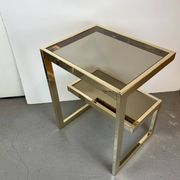 G, Table d'appoint, par Belgochrom pour la Dewulf Selection, Belgique, 1970