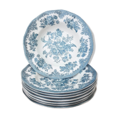 Lot 4 Hollow Plates Enoch wedgwood (tunstall) ltd "Asiatic pheasants"