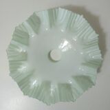 vintage mint green opaline glass pendant lamp chandelier lampshade