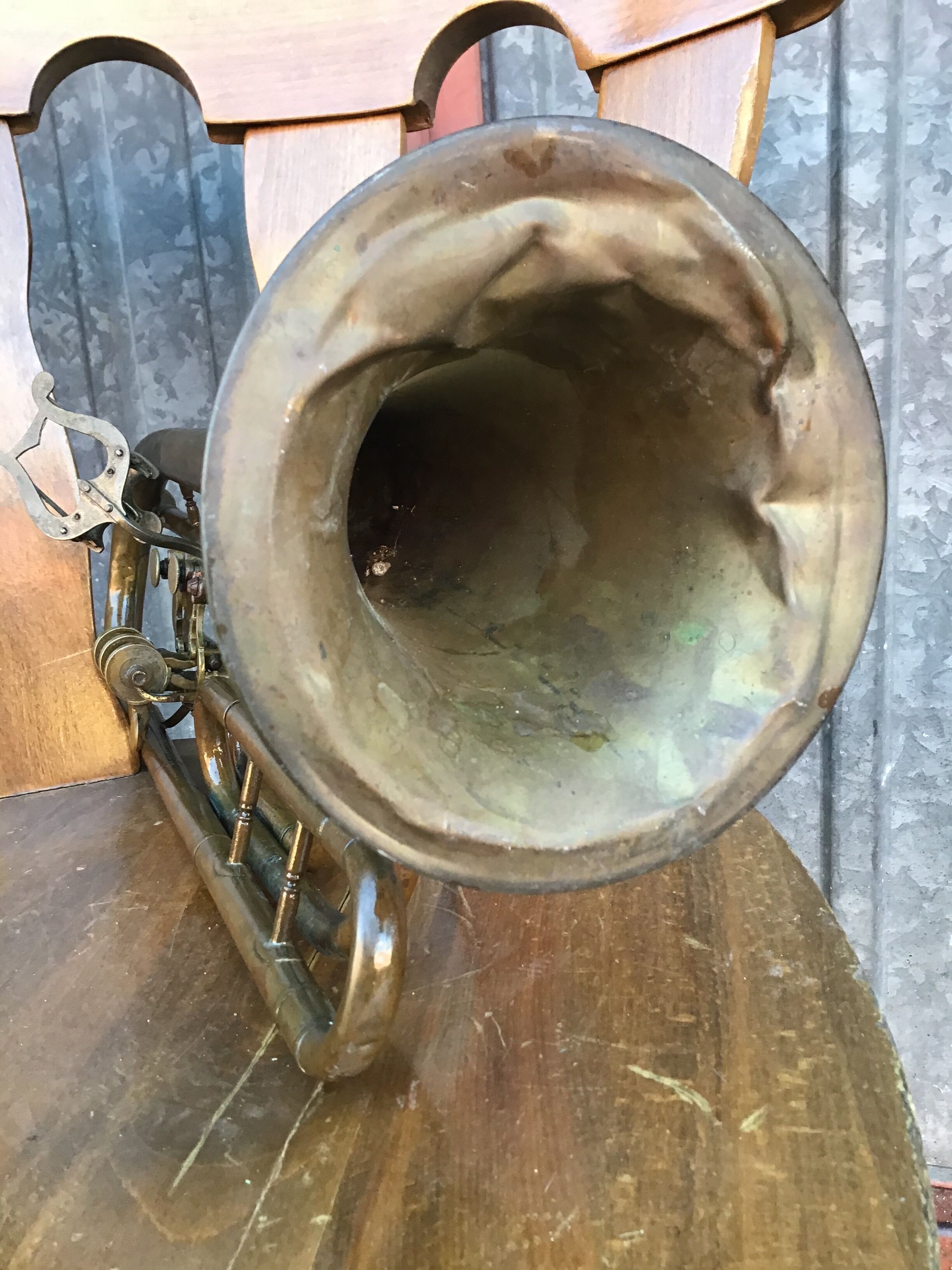 Vintage trumpet Tito Belati in Peruggia