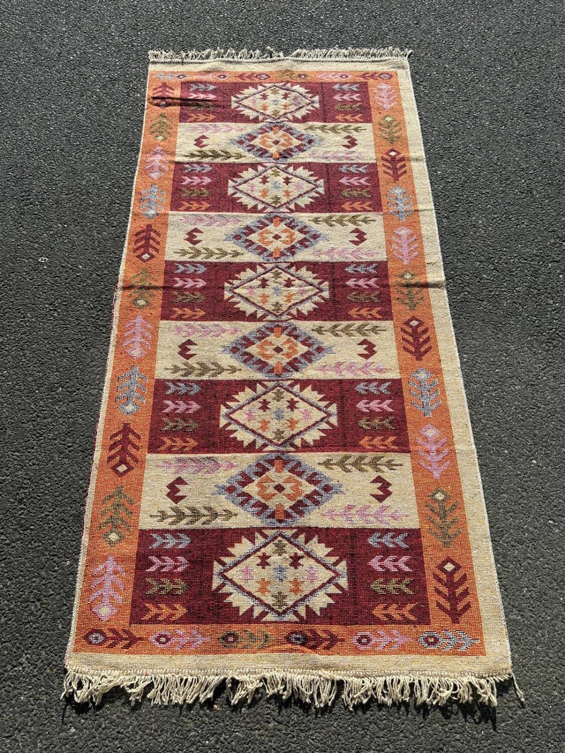 Tapis de style kilim