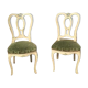 Pair of Louis XV style lay chairs