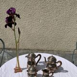 Service à café en métal argenté Orbrille poinçonne