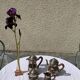 Coffee set in silver metal Orbrille hallmark