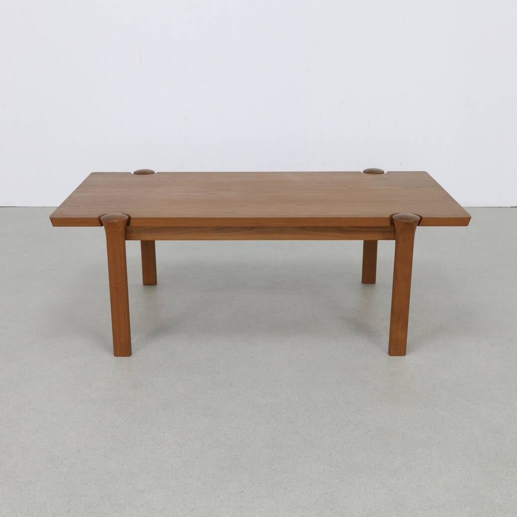 Danish teak coffee table by Arne Vodder for Cado, 1970s