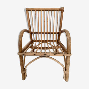 Child rattan armchair