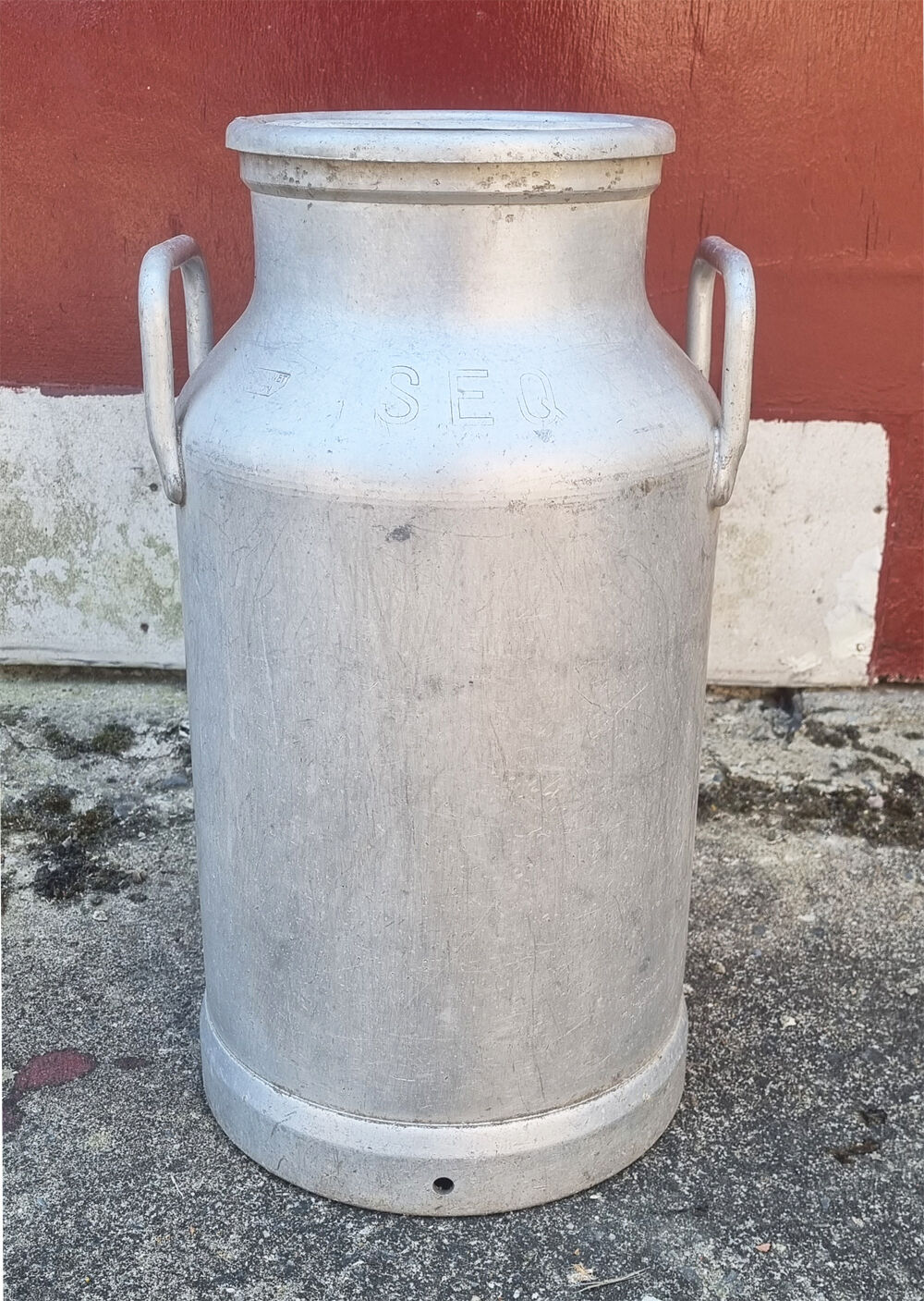 Large milk jug hugonnet, seq, dijon, vintage, 50s
