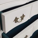 Louis xv-style cream white rag maker