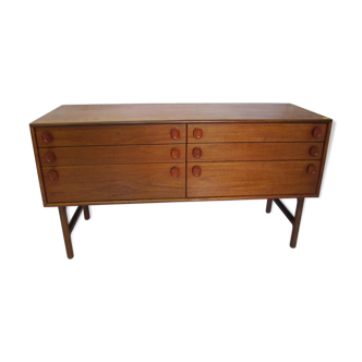 Vintage teak chest of drawers