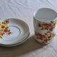 Vintage porcelain breakfast service