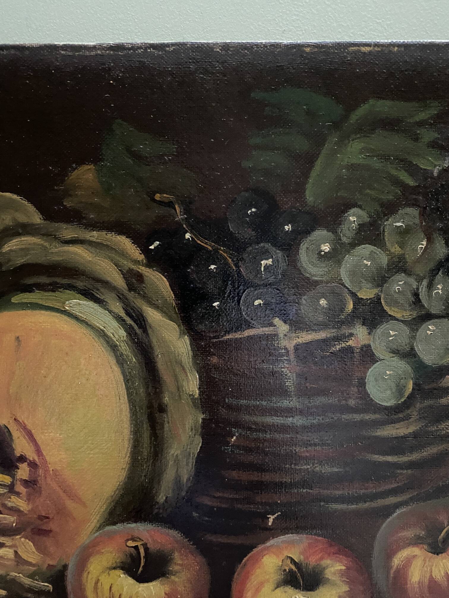 Oil on canvas still life