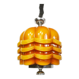 Vintage glass pendant lamp