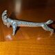 Set of 6 animal-shaped silver-plated knife rests