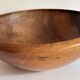 Exotic wood salad bowl. Diameter 36 cm.