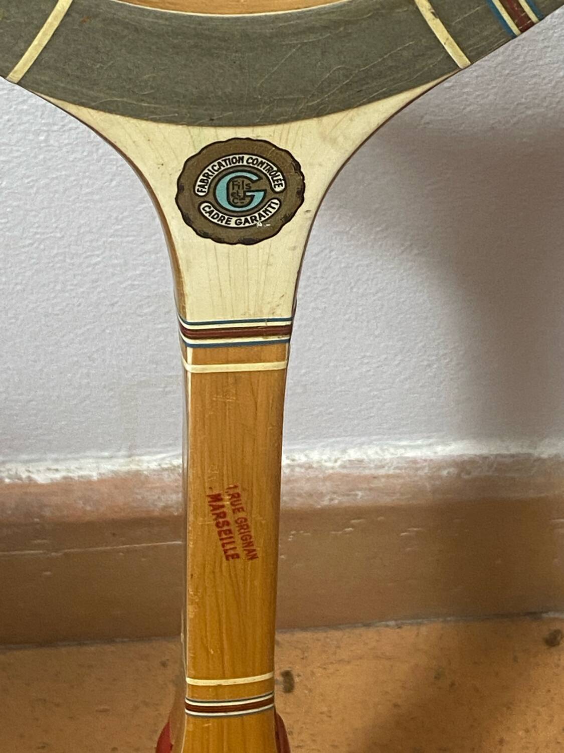 Vintage Gauthier et Fils tennis racket
