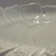 centerpiece shape of sheet blown glass