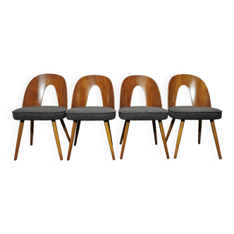 Chaises de salle à manger par Antonin Suman, années 1960, Set de 4