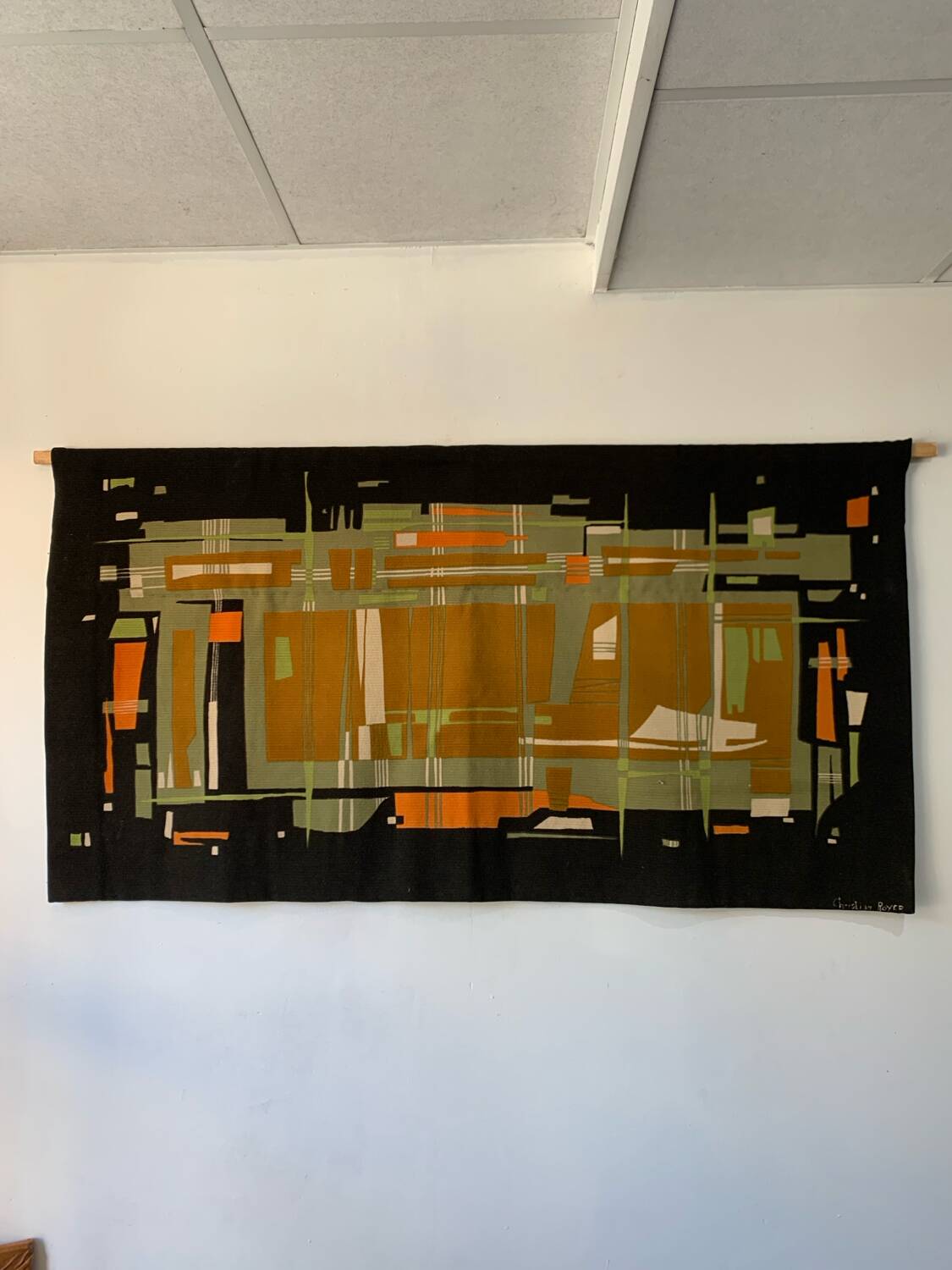 Tapisserie années 70