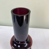 Vintage design glass vase