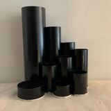 Office organizer wears black metal pencils Deyhle Germany 1970