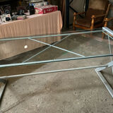 Glass office table