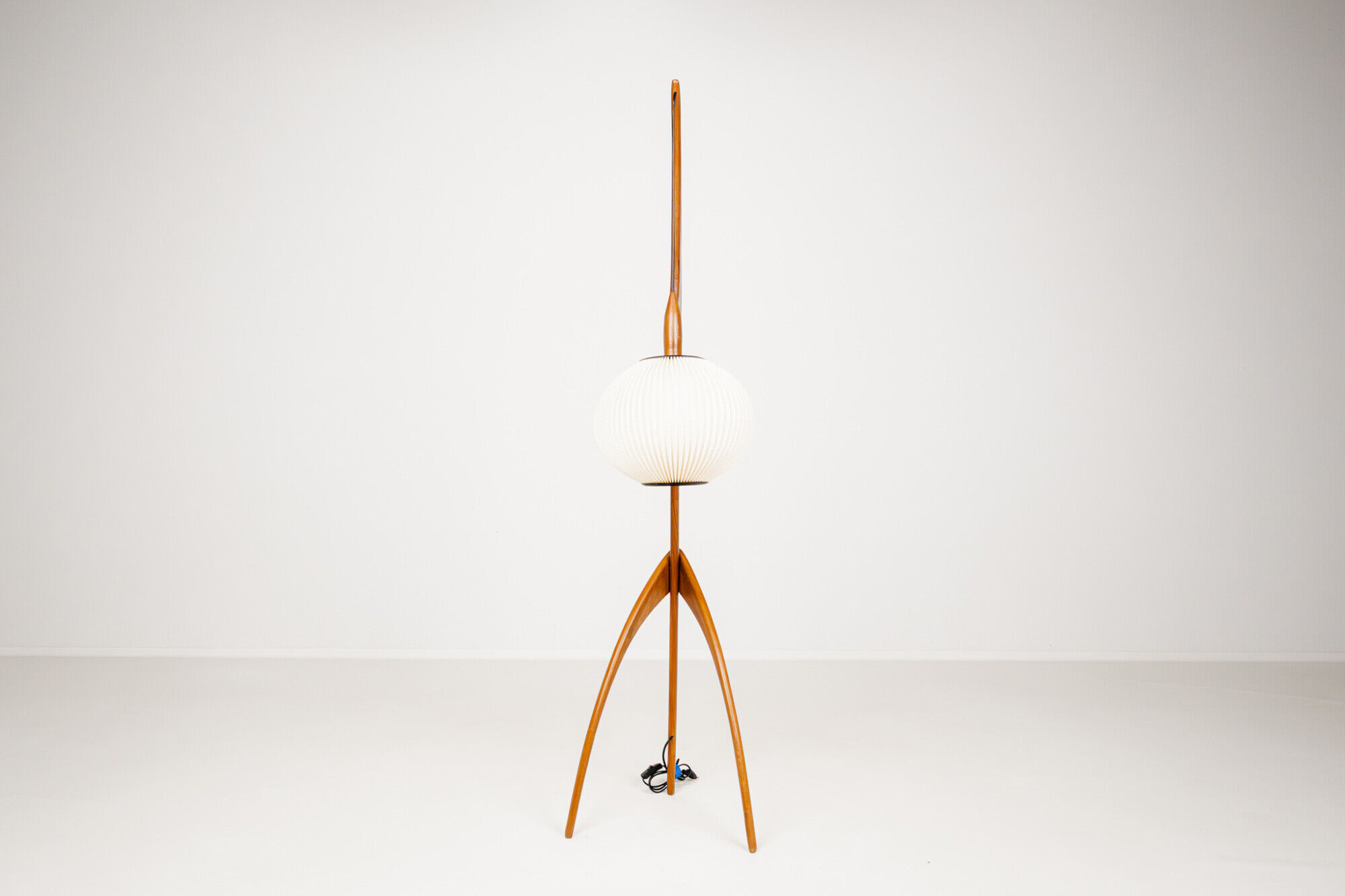 Floor lamp Praying Mantis by Rispal, France, 1950s