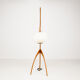 Floor lamp Praying Mantis by Rispal, France, 1950s