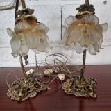 Lampe art nouveau