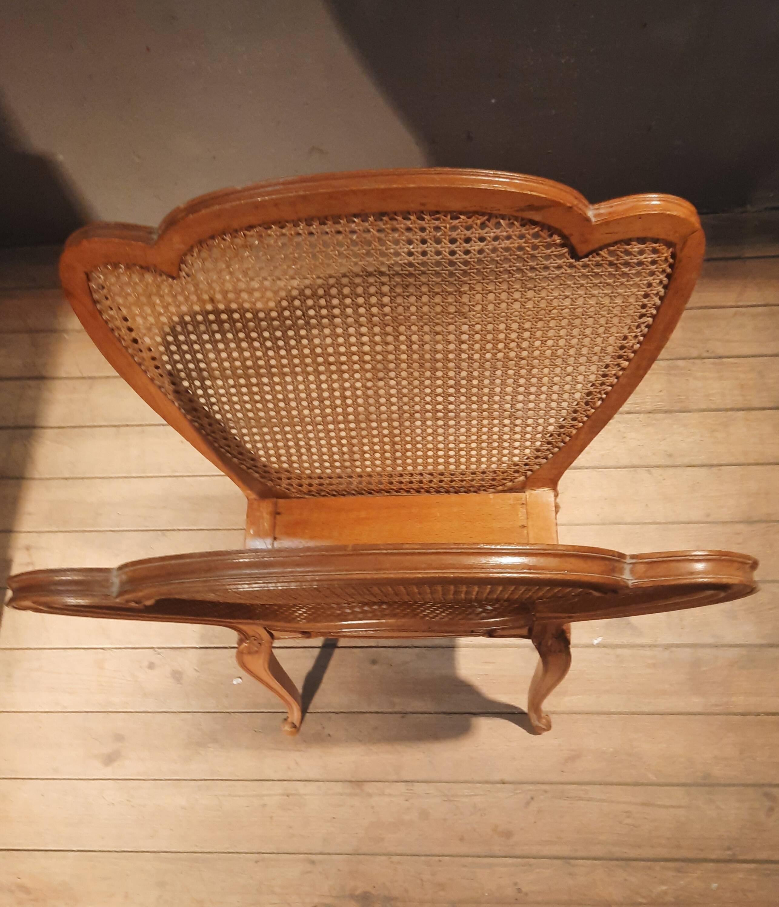 Porte revues canné style Louis XV