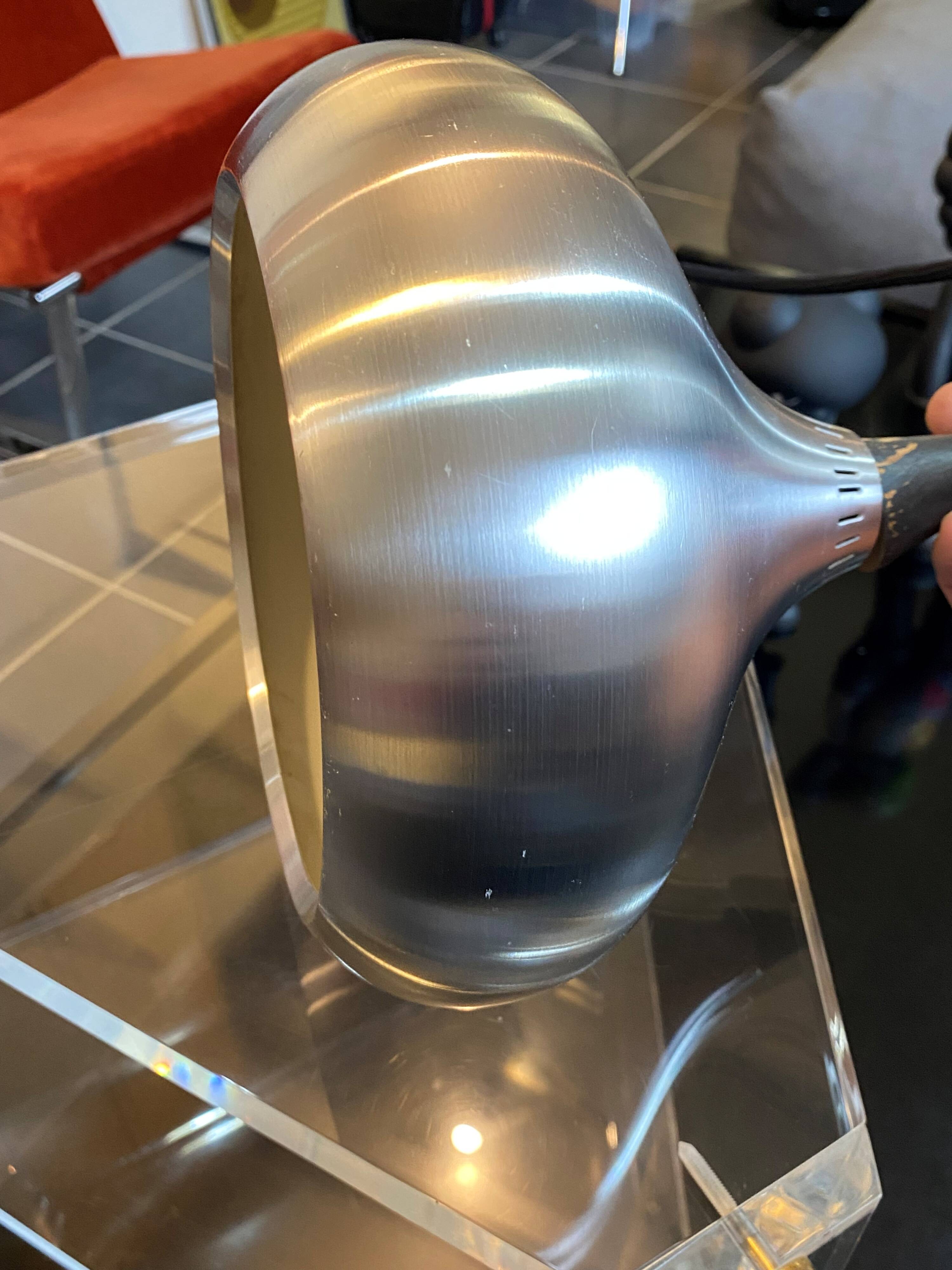 Pendant lamp n1 aluminum aluminum Johannes Hammerborg Fog & Morup Denmark