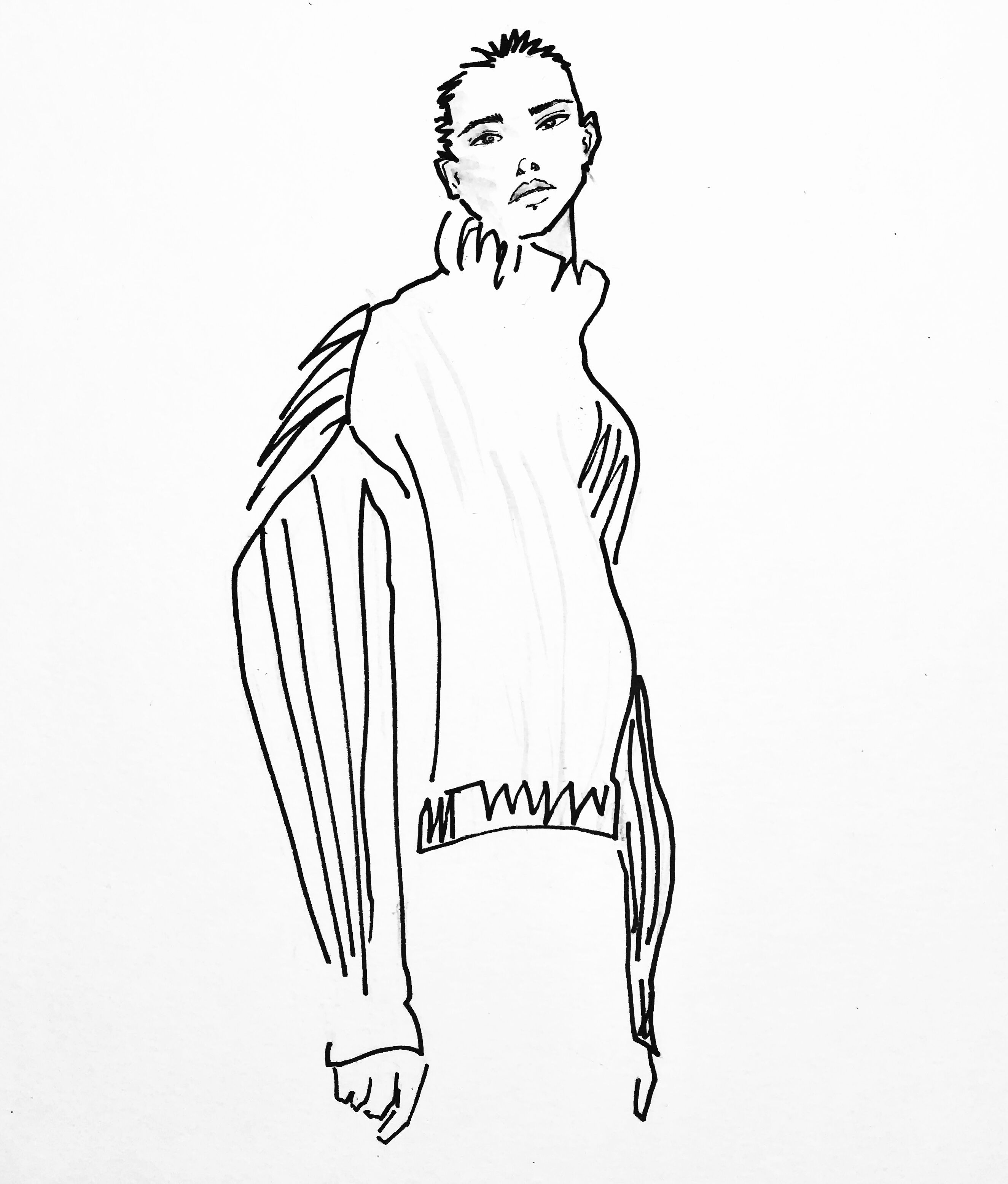 Original fashion illustration