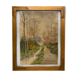 Vintage watercolor