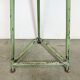 Tabouret d'atelier industriel vert, années 1960