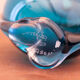 Vase en verre avec inclusion Mdina Malte