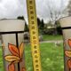 Pair of P. Jost Art Nouveau enameled glass vases