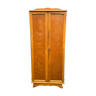 Armoire penderie vintage 1950 / 60 en bois miel