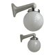 Pair of vintage opaline wall sconces