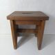solid wood end table
