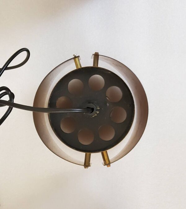 Suspensions et applique vintage en laiton noir 'østerport' par bent karlby pour lyfa, danemark 1960'
