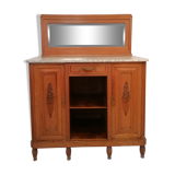Buffet bas avec miroir