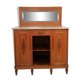 Low sideboard with mirror