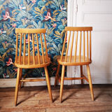 2 chaises "Stockholm" ikea