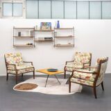Fauteuil vintage années 60, restauré, trois disponibles