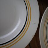 Set of 6 Moulin des Loups soup plates