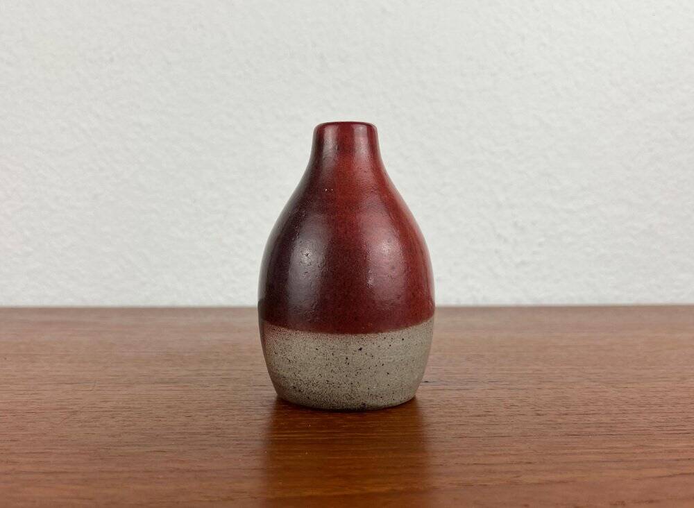 Ceramic vase from a German workshop from the mid-century by Jürgen Riecke, 1960s.