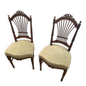 2 chaises style Louis - xvl