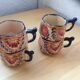 Set of 4 Henriot Quimper cups