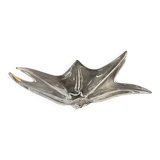 Crystal dish with stamp, 1960s/70s