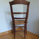 Antique mulched chair