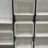 Large fiber and wood  shelf